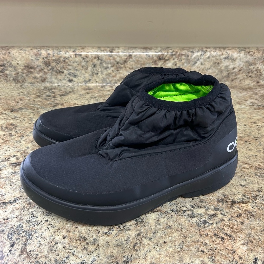 Oofos Women’s Oomg Recovery Bootie - Black - Size 9.5